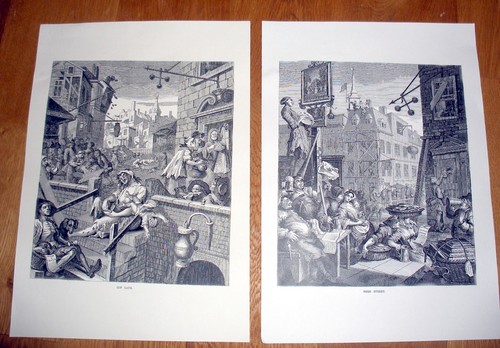 William hogarth gin - a3,