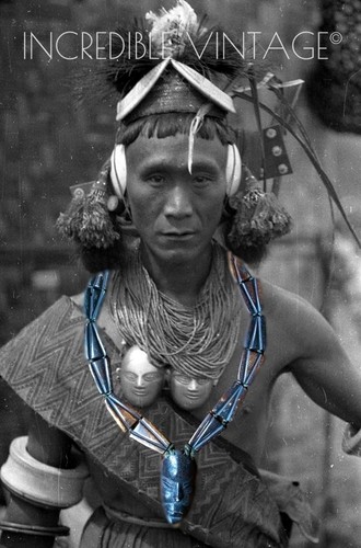 Antique naga tribal - tribal, necklace