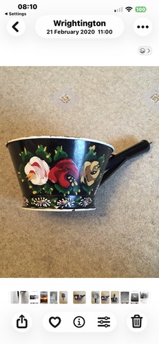 Vintage enamel metal - vintage,