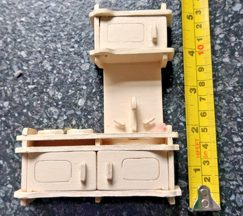 Dolls house kitchen dresser - dolls,