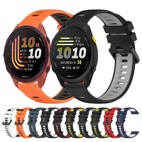 Silicone watch strap 20mm - silicone,