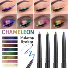 Eyeliner Chameleon Makeup Aurora Eyeshadow Pencil Metallic Rainbow Multichrome