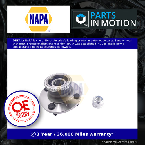 Wheel bearing kit - bearing, fits