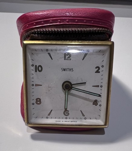 Smiths travel clock art deco - travel,