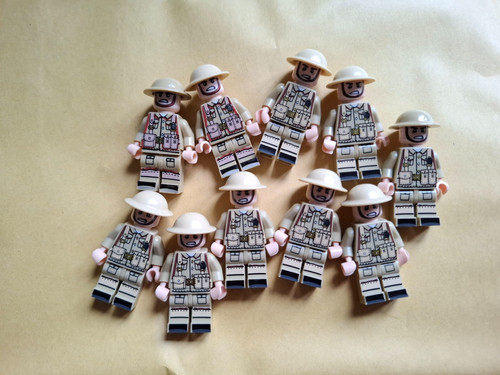 X10 mini figure british - -,