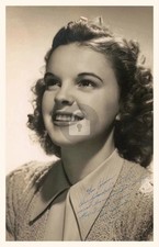 Judy Garland Signed Autograph