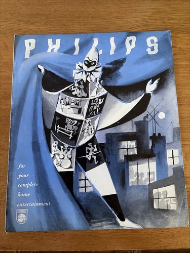 Philips radio record - record, player