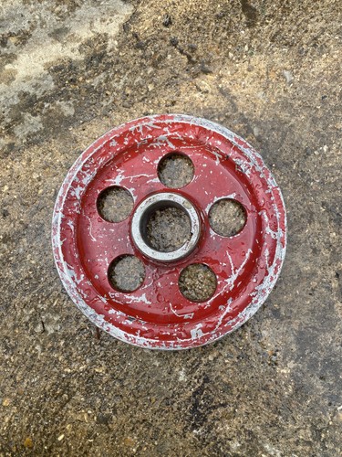 Aluminium crank pulley t2 - crank, t1