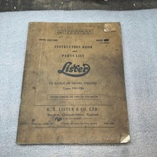 Vintage Lister FR2  FR RANGE