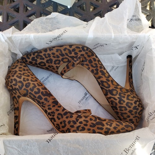 Bennett brown leopard suede - lk,