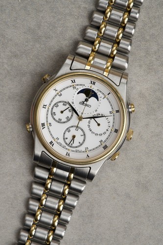 Seiko moonphase chronograph - moonphase,