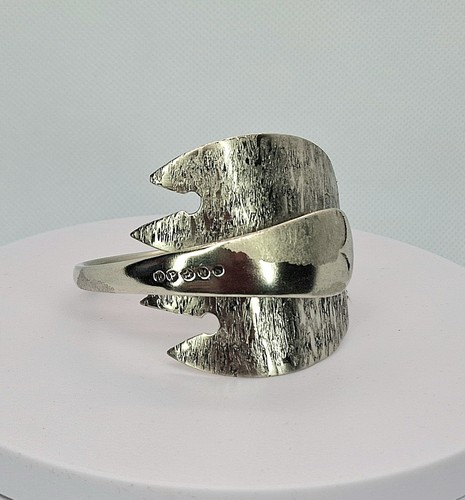 Fork bracelet silver plated - fork,
