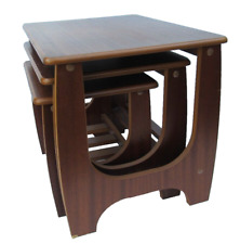 Vintage Ercol  / G Plan Danish Style Nest Of Tables Used