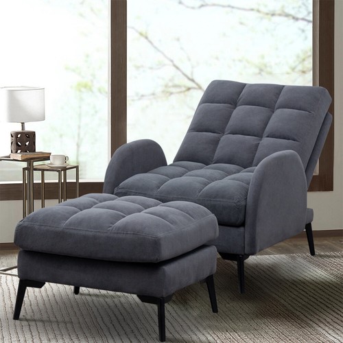 Matte velvet recliner fireside - matte,