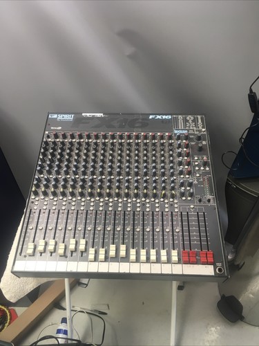 Soundcraft spirit fx16 - soundcraft,