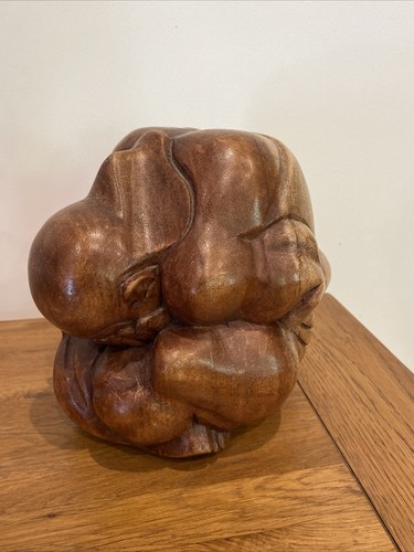Large carved solid wood - carved,