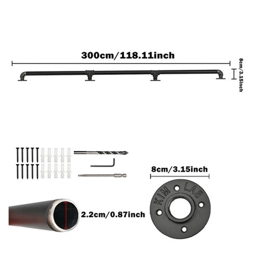 100cm 300cm handrail stair - 100cm-300cm,