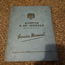 Austin A.40 Models Service