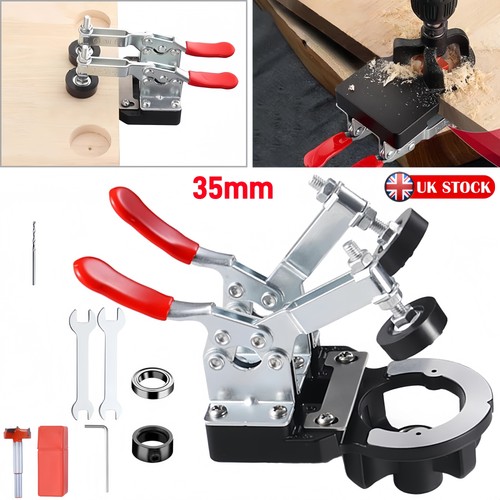 Hinge jig drill guide wood - jig,