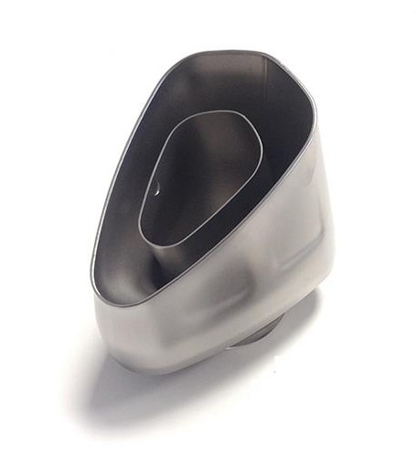 Akrapovic titanium end cap - titanium,