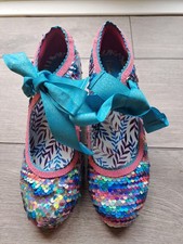 NEW Ruby Shoos Peyton Aqua Size 4  Boxed With Matching Handbag