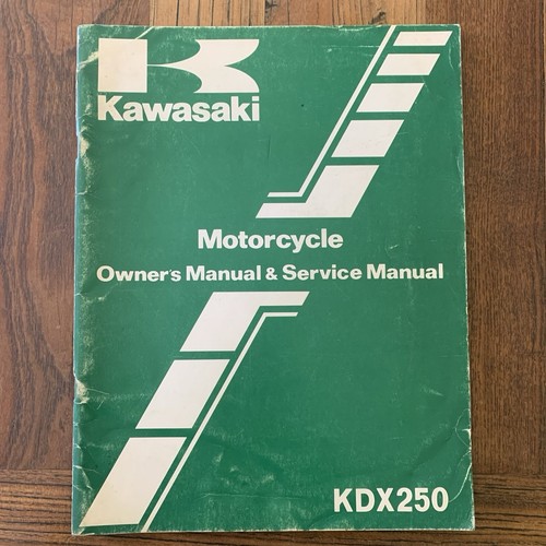1984 vintage kawasaki kdx250 - 1984,
