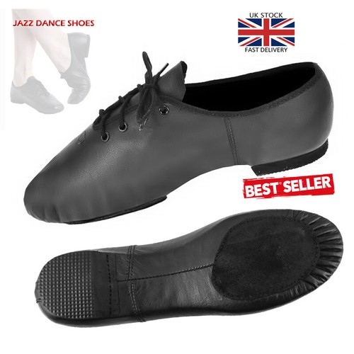 Jazz dance shoes black - black, leather