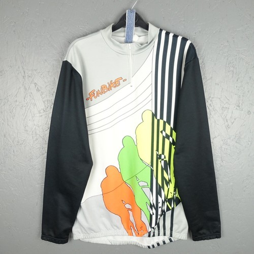 Vintage cycling jersey zip - 1/4,