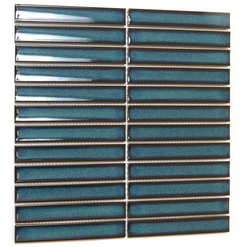 Mosaic tiles sheet piano blue - sheet,