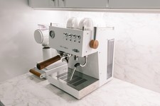 Ascaso Steel UNO / DUO PID custom steam handle / joystick - Walnut, Chrome