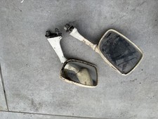 Genuine Yamaha TZR250 Mirrors in White. TZR 250 - 2MA? 1KT ? 3MA barn find 