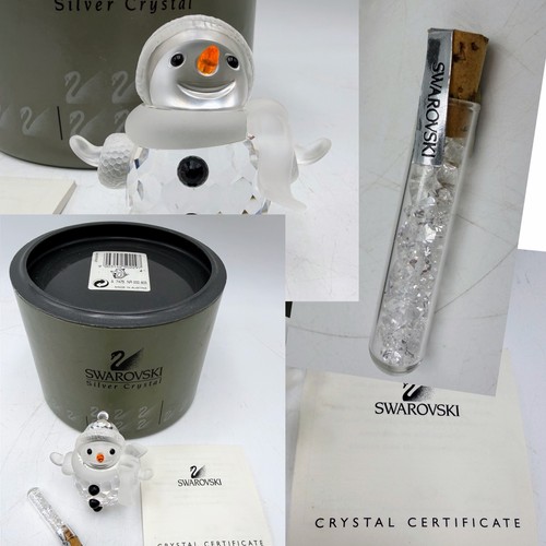 Swarovski crystal snowman - swarovski, &