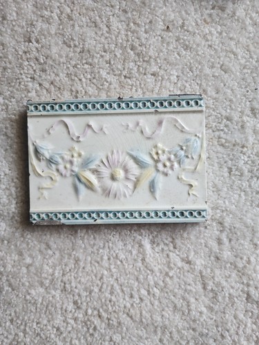 Vintage ceramic tile victorian - vintage,