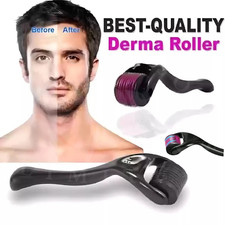 Derma Skin Roller 540 Titanium Micro Needle Anti-Ageing Hair Regeneration Growth