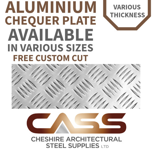 Aluminium floor chequer plate - aluminium,