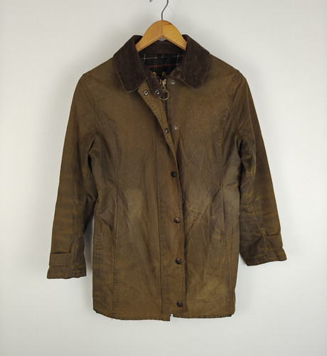 Barbour olive waxed cotton - waxed,