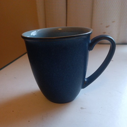 Denby blue jetty coffee mug - denby,