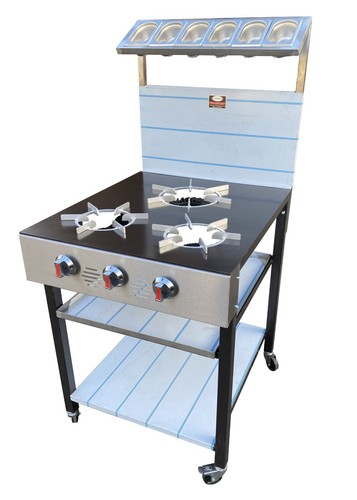 Burner commercial gas cooker - gas,