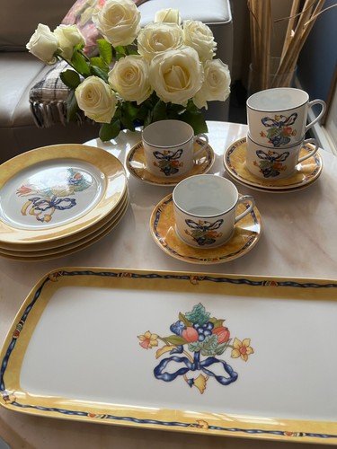 Tea cups plates one - cups,, plates,