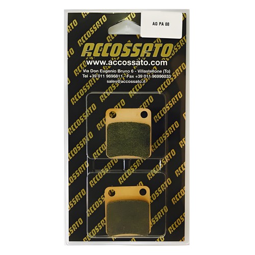 Rear recessed brake pads for - rear,