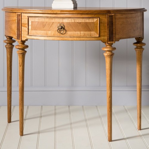 Demi lune table side - table,
