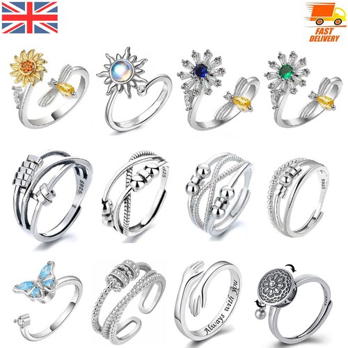 Unisex anti anxiety rings - unisex,