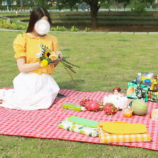 Picnic Mat Outdoor Camping Waterproof Beach Blanket Family Travel Portable Rug 