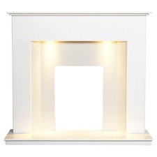 Adam Alora White Marble