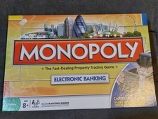 Monopoly Electronic Banking Board Game Never Been Played Excellent Condition