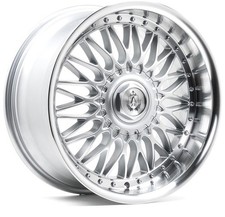 Alloy Wheels 18" Axe EX10 Silver Polished Lip For Skoda Octavia vRS [Mk3] 13-19