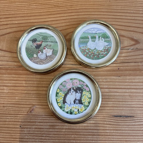 Sharon jervis miniature - miniature, framed