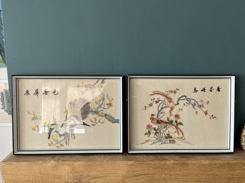 Vintage chinese silk - vintage,