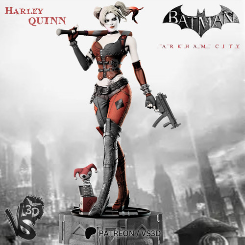 Harley quinn batman arkham - quinn,