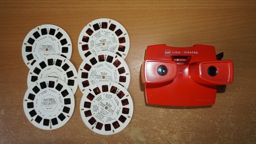 Gaf view master red - 3d, viewer